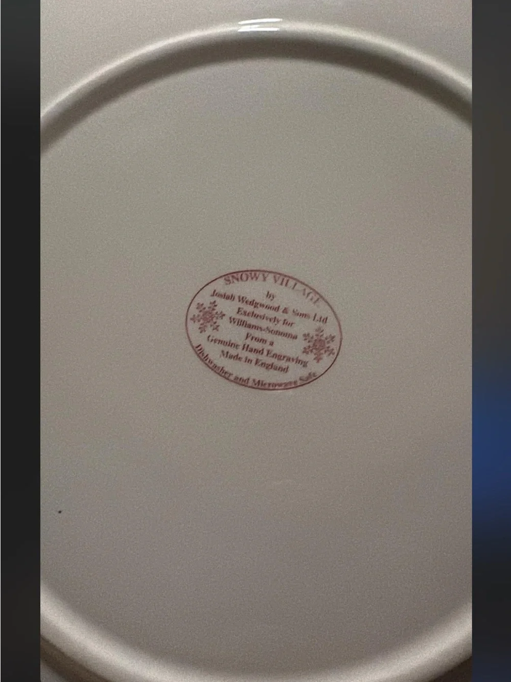 Wedgwood decorative plate